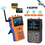 V8 Digital FTA DVB-S/S2/S2X Sat DVB-T/T2 Signal Finder Reception Strength Meter