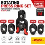 Rotating M Profile Press Ring Set M15 M18 M22 M28 for Rothenberger Compact
