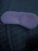 Pink Fluffy Eye Mask For Sleeping Very Cute And Comfy