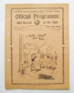 TOTTENHAM HOTSPUR v BLACKBURN ROVERS 1934/1935 *VG Condition Football Programme*