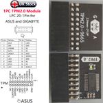 TPM2.0 Module TPM Chip GA 20-1 Pin Security Module for Gigabyte ASUS Platform UK
