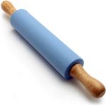 29.5cm Non-Stick Silicone Rolling Pin Pastry Baking Decorating Tool Dough Roller