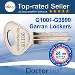 Replacement Steel Garran Locker Keys G1001-G9999 | FREE SHIPPING (RM48)