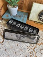 Jack Daniels Set Of Domino’s In Tin Case Black Traditional Game Man Cave