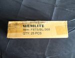Wemlite F8T5 BL368 8W Fly Killer Blacklight Tubes Box of 25 Old Stock