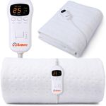 Electric Heated Blanket Maximum Coverage Mattress Cover With Timer