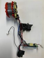 MILWAUKEE M18FHIWF12 - 1/2" IMPACT WRENCH - NEW ELECTRONIC SWITCH ASSEMBLY