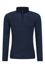 Mountain Warehouse Merino Men's Long Sleeve Base Layer Top Stretchy Thermal Tee