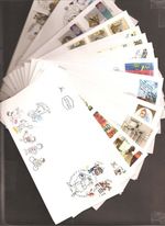 Israel 1997 FDC Complete Year FDC First Day Covers Set