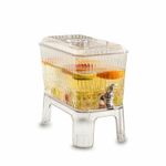 Beverage Dispenser with Spigot Space-Saving for Countertop, Parties