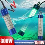 300W/150W Underwater Fishing Light Boats Sea Fishing Squid Gathering Fish Lights