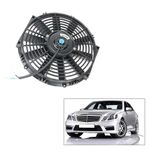 12" Universal Straight Cooling Radiator Fan Car Electric Push Pull Blade New