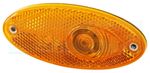 Hella Amber Oval Reflective Side Marker Light Lamp Fiat Ducato Motorhome