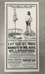 Being for the Benefit of Mr. Kite Replica Poster. 430mm x 205mm