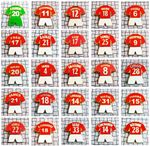 Old School United Player Kit  Pin Badges, Buy 2+ and Receive a Free Pin Badge