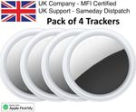Air tag Tracker for Apple Works with Apple  'Find My App' airtag Airtag x4