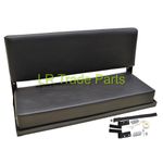 FITS DEFENDER NEW 2 PERSON FOLDING BLACK REAR FOLDING BENCH SEAT - 320737