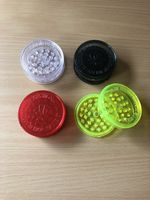 MAGNETIC PLASTIC GRINDER 60mm 3 Part No.1 Herb Shark Teeth Tobacco Storage