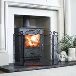 "The Antiquitas" Three Fold Fire Guard Child Safety Spark Screen