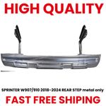Rear Back Metal Step For Mercedes Sprinter W907 W910 2018–2026 Heavy Duty
