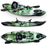 LEGACY SPORT 295 SIT ON TOP KAYAK FISHING & LEISURE PREMIUM CANOE+ SEAT & PADDLE