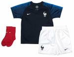 Nike Baby France Football Kit 6–9 Months Blue White 894057‑451