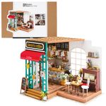 Coffee Shop | Luxury Miniature DIY Kit | Craft Kit 14+ & Adults