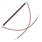 Halogen Infrared 1500W Watt 1.5 kw SK15 Ruby Heater Lamp Bulb Element With Leads