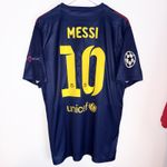 Barcelona 2014/2015 Nike Basic Home Shirt Messi #10 UCL Final Mens Large