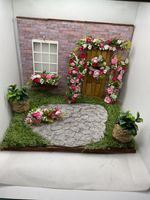 12th Scale Dollhouse garden set 8 pieces 