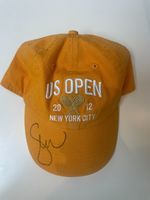 Signed Serena Williams 2012 US Open Cap | Goldenrod | One Size Fits All