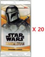Star Wars The Mandalorian Trading Cards Lot 20 Sealed Packets Topps