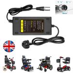 24V Mobility Scooter Wheelchair Battery Charger 2A/5A XLR Scooter Charger UK·