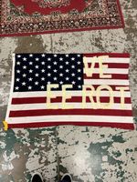 Vintage United State Of America Flag USA Genuine Great Poster Stars Stripes Art