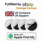 Oscanna Air tag Tracker for Apple Works with Apple airtag  'Find My App'
