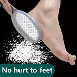 Stainless Steel Foot File Coarse Fine Grit Pedicure Callus Skin Care Tool
