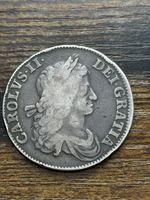 Rare 1662 Charles II Crown , Struck “en Medaille” Rare Die Alignment ^^