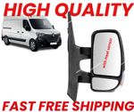 For Renault Master 2010-2024 Electric Black Indicator Wing Mirror Drivers Side