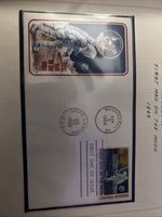 US Stamp Collection Binder Mint Airmail Coil Stamps FDC Apollo 11