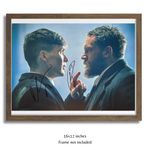 Tom Hardy & Cillian Murphy Hand Signed Peaky Blinders Dual Photo COA & PSA Card