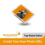 Blank Acrylic Fridge Magnet 45x35mm E1 Insert Size - Personalisable Photo Gifts
