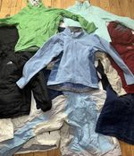 12 Piece North Face Light Jackets/Softshells Reseller Bundle Wholesale Job Lot