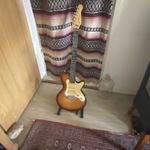 Godin SD Electric Guitar Sunburst Solid Body 6 String Right-Handed with Case