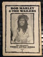 Bob Marley & The Wailers Poster Advert NME Cutting 1980