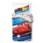 Disney Cars Lightning McQueen Single Duvet Cover Set Reversible Kids Bedding