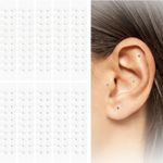 200PCS Ear Seeds, Gold Acupuncture Ear Seeds, Disposable ACU Seeds Health Care S