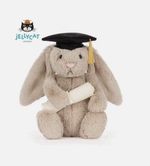 Jellycat Bashful Bunny Graduation Outfit Brand New With Tags & Dust Bag Gifts UK