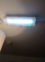 3+  units LED Emergency bulkhead Lights  exit signs battery back up for 3 hours 