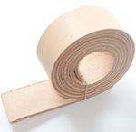 3.5mm Thick Quality Natural Veg Tan Leather Belt Straps Blanks 141cm - 55" Long