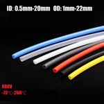 High Temperature PTFE Tube Tubing Hose Pipe Oil Resistant ID 0.5mm-20mm Colors